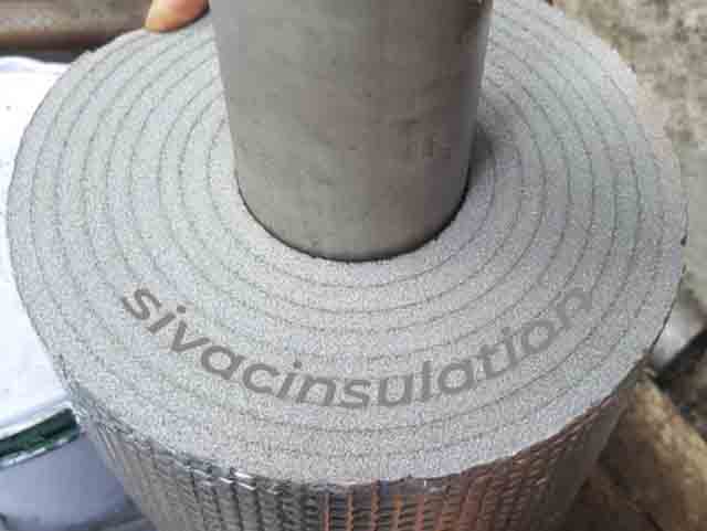 insulasi pipa chiller sistem HVAC